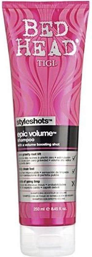 Tigi Bed Head Styleshots Epic Volume Shampoo Ml Shampoo Bol Com