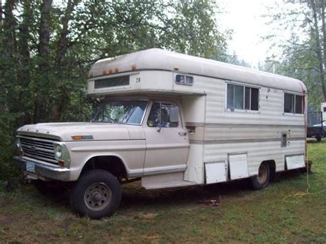 1968 Ford 1 Ton Motorhome 4x4 Ford Motorhome Truck Camping Camping