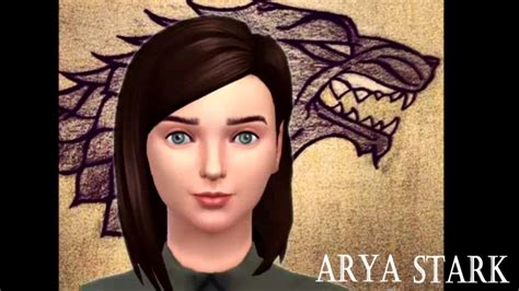 Arya Stark Maisie Williams By Simgazer At Mod The Sims Sims 4 Updates
