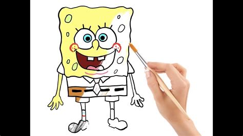 Menggambar Dan Mewarnai Karakter Spongebob Squarepants Youtube
