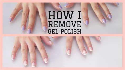 Easiest Way To Remove Gel Nail Polish At Home Diy Youtube