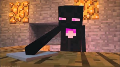 Minecraft Creeper And Endermans Animation Youtube