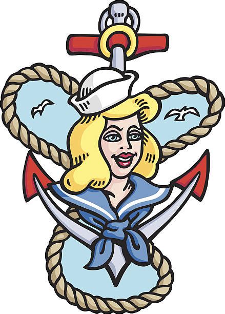 10 Drawing Of A Pinup Sailor Girl Illustrations Royalty Free Vector Graphics And Clip Art Istock