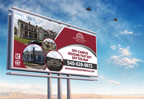 Playful Professional Real Estate Billboard Design For A Company By