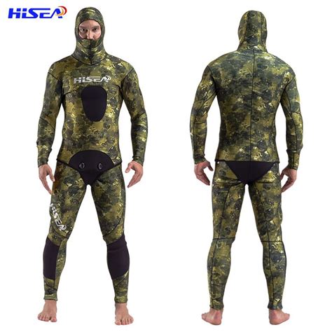 Hisea 3mm Yamamoto Open Cell Wetsuit Mens Professional Spearfishing