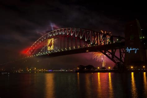 742481 4k 5k Australia Bridges Rivers Sydney Night Rare