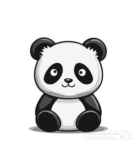 Panda Clipart Smiling Baby Panda Clip Art