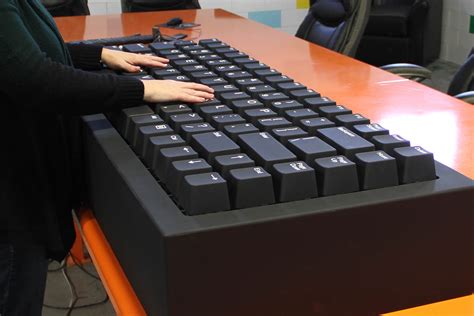 Large Keyboard Whiteclouds