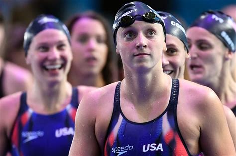 Ledecky Wins Fourth Gold In 4x200m Freestyle