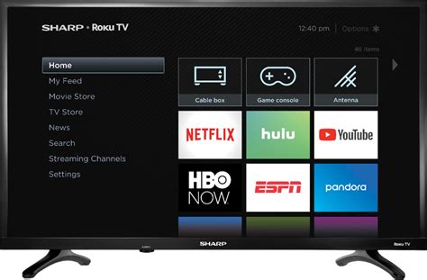 Sharp 32" Class LED 720p Smart HDTV Roku TV LC-32LB601U - Best Buy