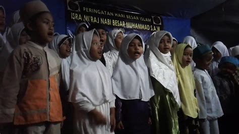 Kisah nabi muhammad saw dimulai dari tahun gajah. peringatan isra mi'raj nabi muhammad SAW di neglajaya ...