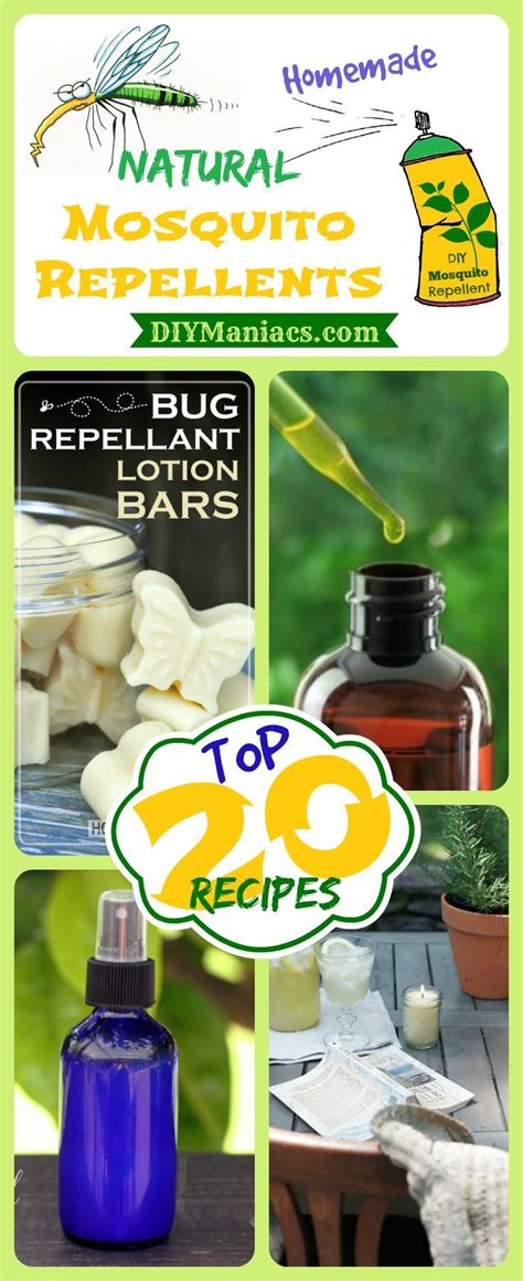 How to make homemade mosquito killer spray. 20 Homemade Mosquito Repellents that Work | Mosquito repellent homemade, Organic mosquito ...