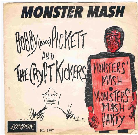 Bobby Boris Pickett And The Crypt Kickers Monster Mash 1962 Vinyl