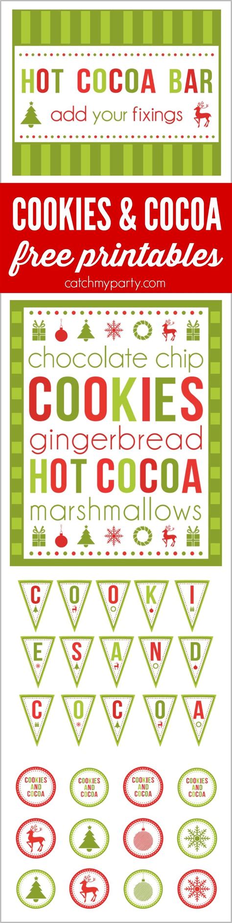 Cookies And Cocoa Invitations Free Printables
