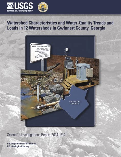 Pdf Watershed Characteristics And Water Quality Trends And Loads In