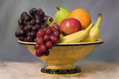 Still Life Fruit Bowl