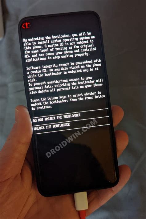 How To Unlock Bootloader On OnePlus Pro Video DroidWin