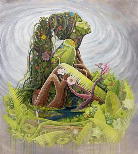 Surreal Portraits Celebrate “mother Earth” With Women Made Out Of