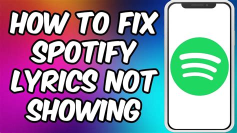 How To Fix Spotify Lyrics Not Working 2023 Spotify Lyrics Not