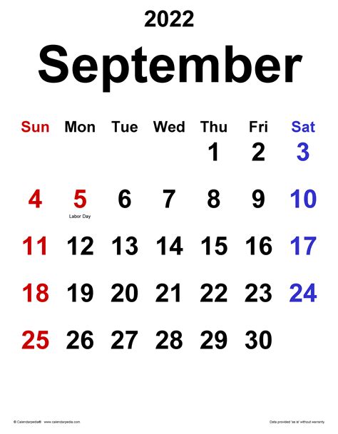 Free September 2022 Calendar Breaking News Calendar 2024