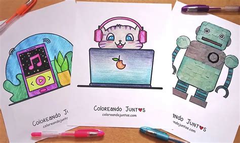 150 Dibujos De Tecnología Para Colorear ¡gratis Coloreando Juntos