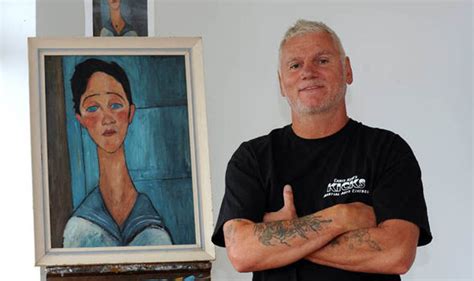 Notorious Art Forger Coining It In As Debut Exhibition Opens Life