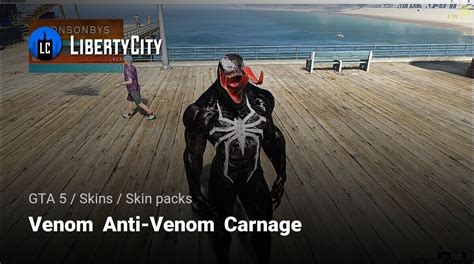 Download Venom，anti Venom，carnage For Gta 5