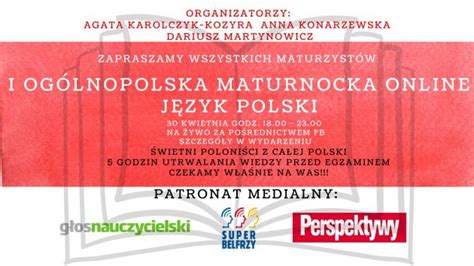 Polskiego, jednak tak naprawdę każdy przedmiot da się oblać. Maturnocka z polskiego 2021 - Portal edukacyjny Perspektywy
