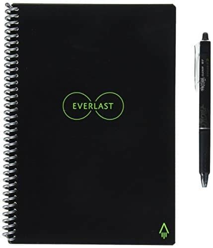 Get two reusable everlast notebooks plus two black frixion pens by pilot. Rocketbook Everlast Reusable Smart Notebook - HuntSimply