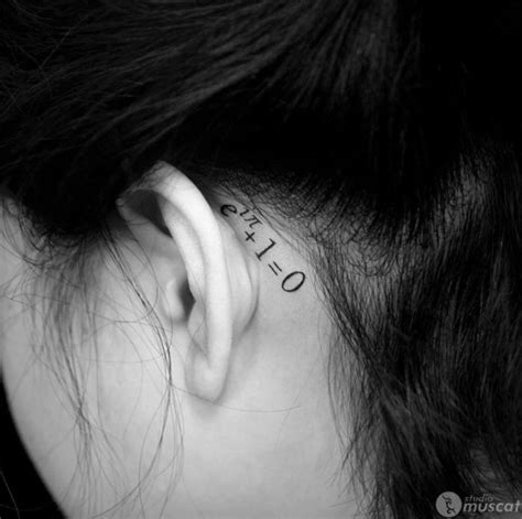 If you are planning to get the tattoo behind the ear. 30 colorful, daring, sneaky, peek-a-boo ear tattoos