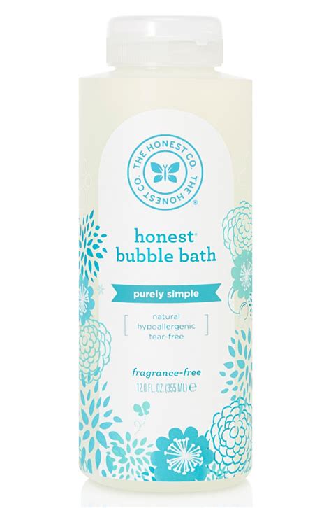 The Honest Company Fragrance Free Bubble Bath Nordstrom