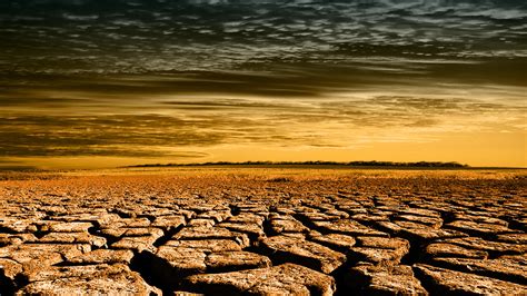 Barren Environment Drought World Days Cracked Wallpaper