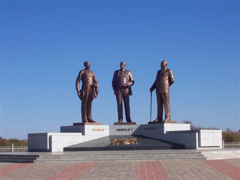 Botswana Monument To Botswanas Founding Fathers Gaborone
