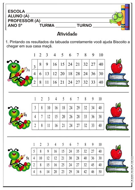 Atividade Tabuada Do 7