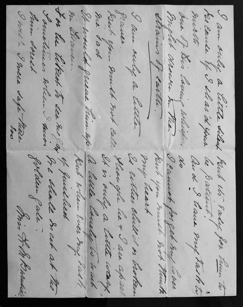 Discovered Victorian Love Letter Addressed To Miller Richard Luckham