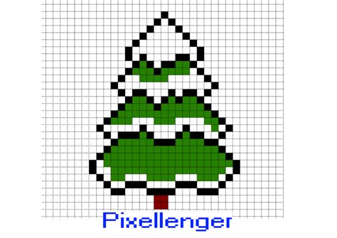 Christmas Tree Snow Pixel Art For Kids Read Play Create