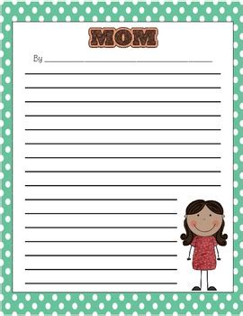 Mother's Day - Poetry Activity by Leah Chamberlin | TpT