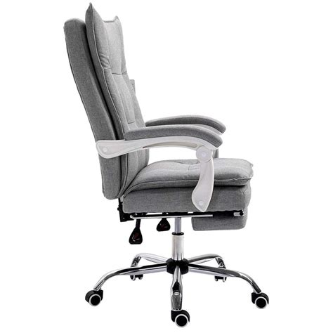 Executive Double Layer Padding Recline Desk Chair Office Chair With