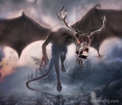 Late At Night The Jersey Devil The Jersey Devil Jersey Devil Creatures