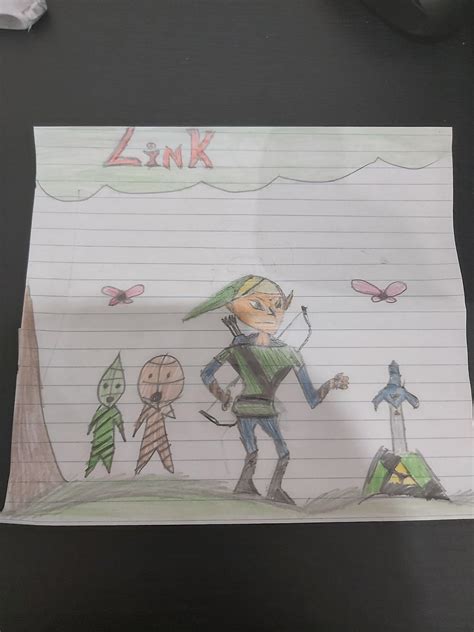 Oc Really Badly Drawn Link Rzelda