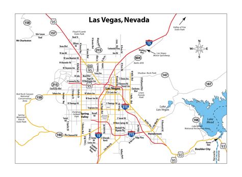 Las Vegas Map Usa