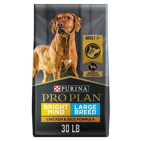 Purina Pro Plan Large Breed Senior Dog Food Bright Mind 7 Chicken