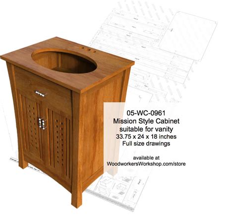 Mission Style Cabinet Woodworking Plan Woodworkersworkshop