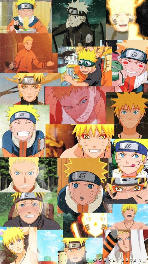 Naruto Collage Wallpapers Wallpaper Cave