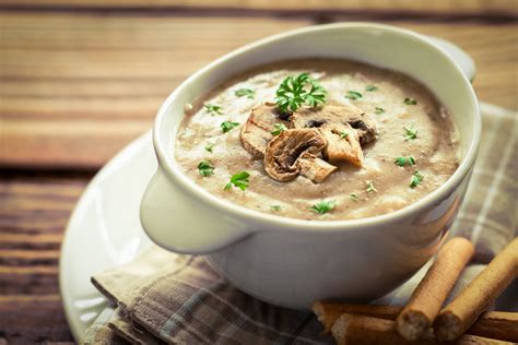 Simple Cream Of Mushroom Soup Recipe