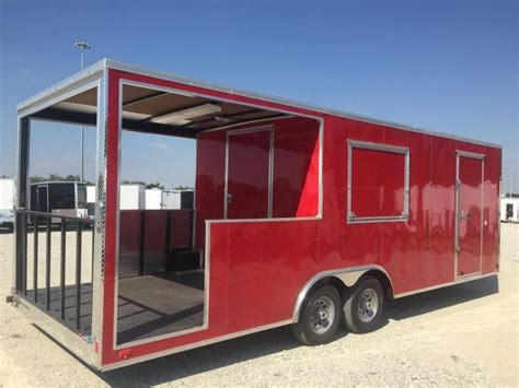 Vending Concession Enclosed Trailers Cargo Get In The Trailer
