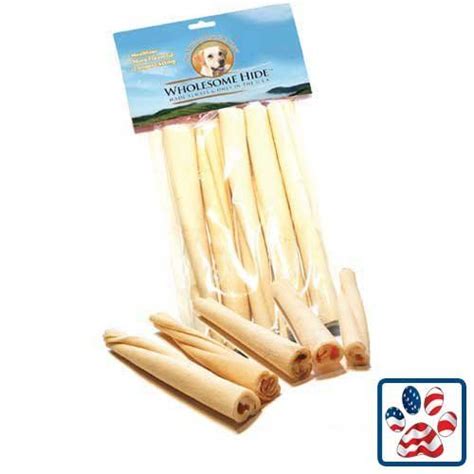 Can puppies have rawhide chew bones? Wholesome Hide Twists, 5" long, 10 count Wholesom… (With ...