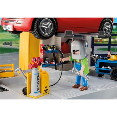 Workshop garage repair automotive database up to 2014. Garage automobile - Playmobil 70202 - Pogioshop