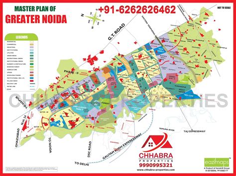Maps Of Greater Noida Greater Noida Master Map