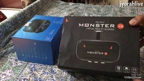 Vr Headset Irusu Monster With Remote Unboxing Mm Lens Youtube
